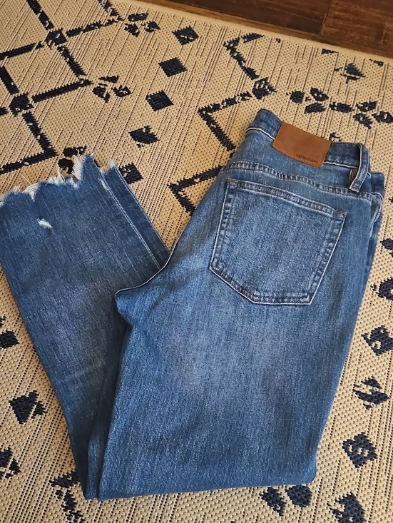 J. Crew Pants - J. Crew Women's Straight-Leg Jeans in Medium Blue Denim